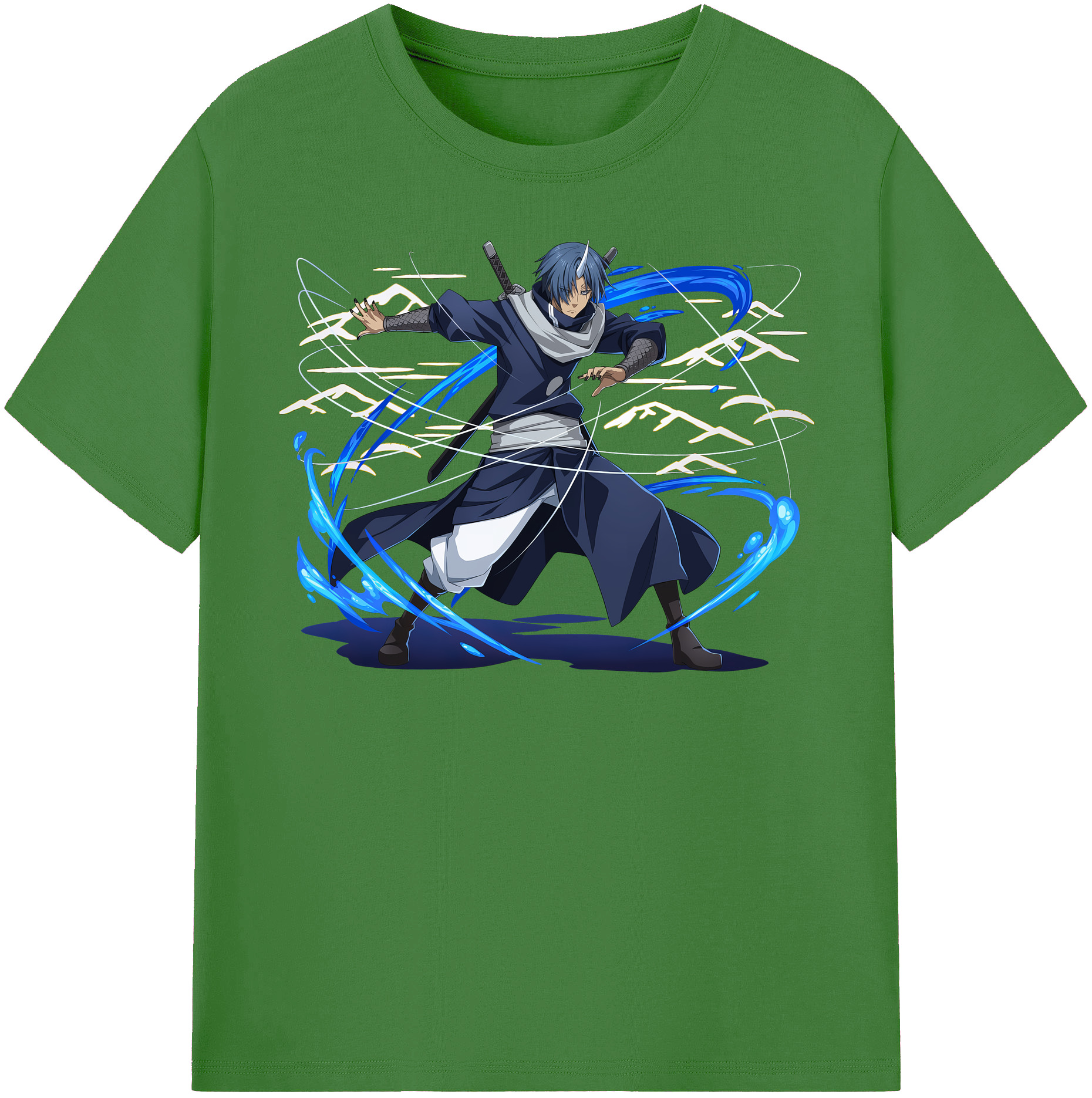 （画像用） 転スラ Regarding Reincarnated to Slime レディースカジュアルプリントTシャツ（綿100％）